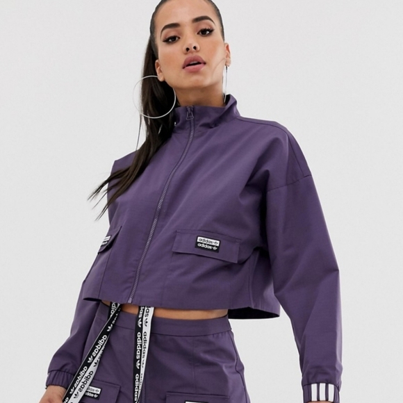 adidas Jackets & Blazers - Adidas Track Jacket Trace Purple Size S
